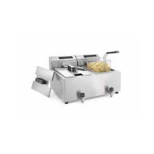 Friteuse double 2x8L